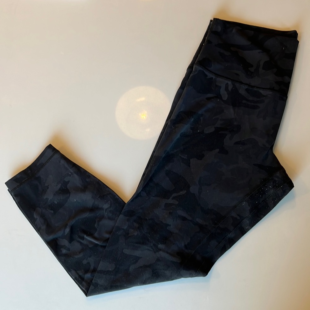 Lululemon Align Pant II 25” Incognito Camo Multi Gray